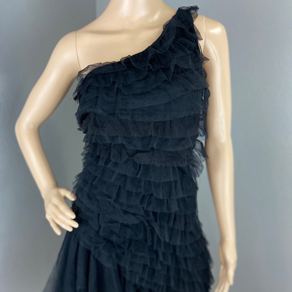 Bailey 44 Black Asymmetrical Dress